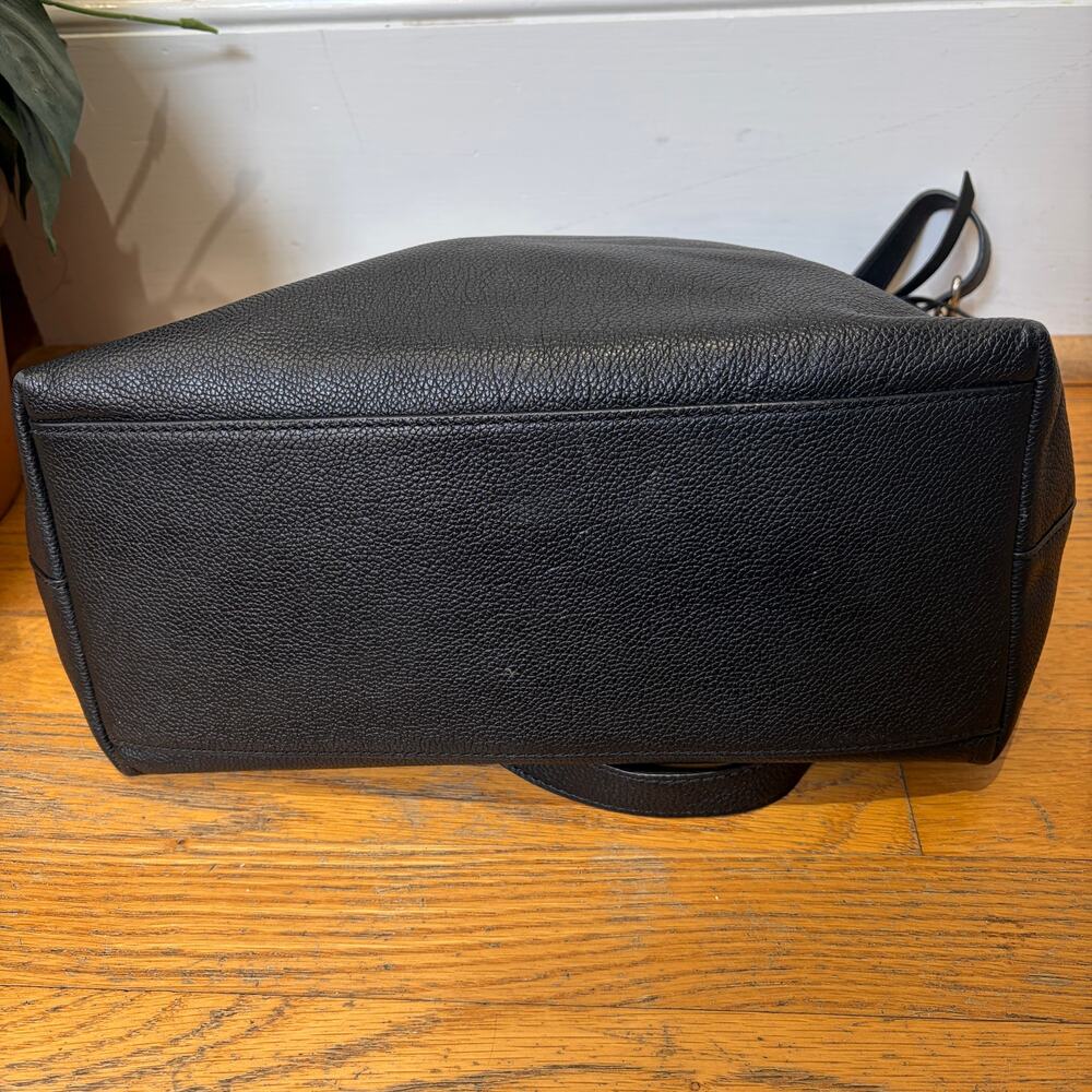 Kate Spade Larchmont Avenue Alena pebbled leather shoulder bag Black - Picture 5 of 7